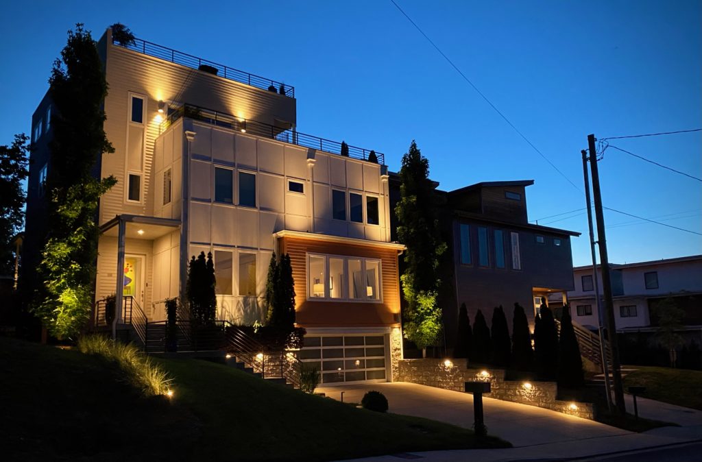 Outdoor Architectural Lighting in Nashville