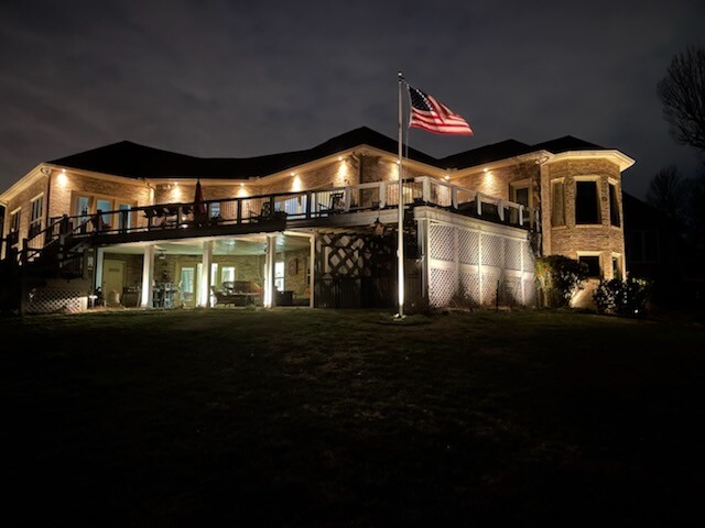 Up Lighting, Flag Lighting, Down Lighting, Soffit Lighting, Path Lighting, Tree Lighting